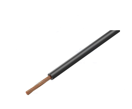 Asennusjohto musta 0.75mm2 monisäik.