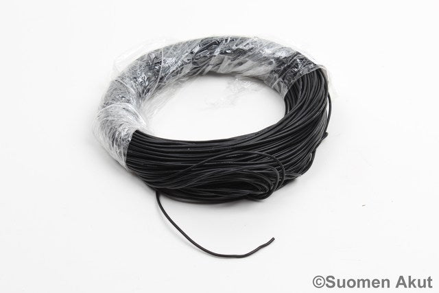 Silikonikaapeli 22AWG musta 1 metri