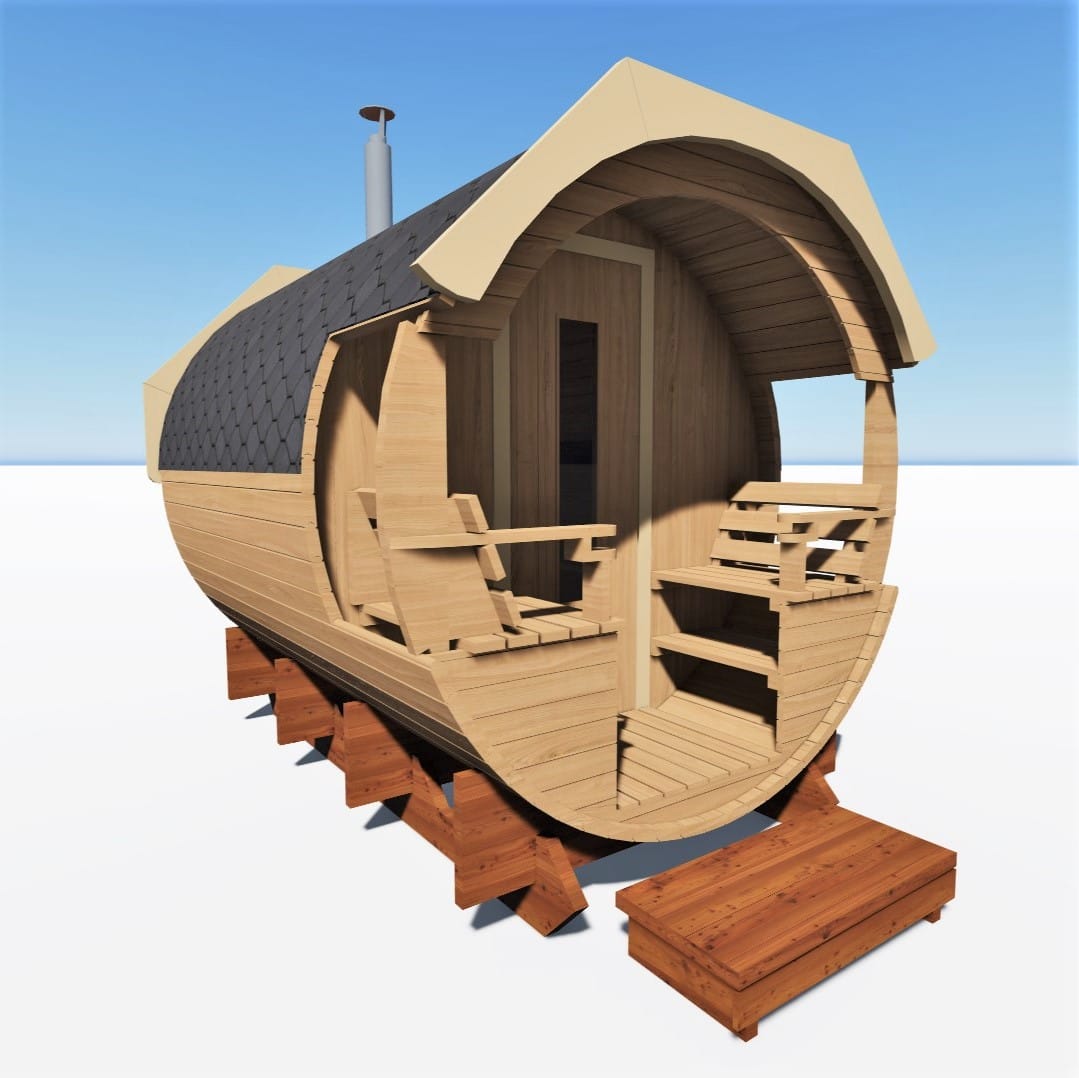 Tynnyrisauna Alex
