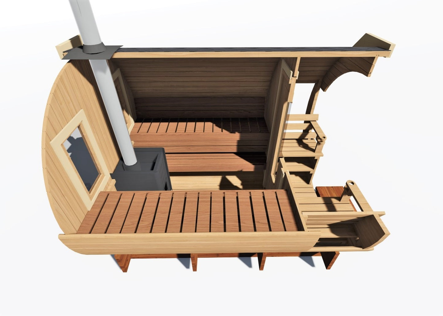 Tynnyrisauna Alex