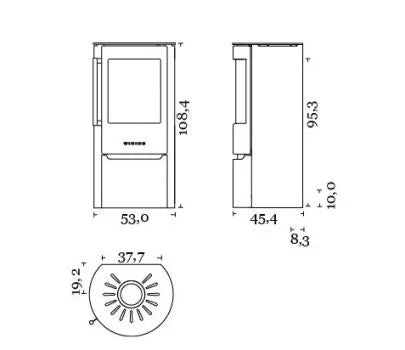 WIKING Luma 4 kevyttakka