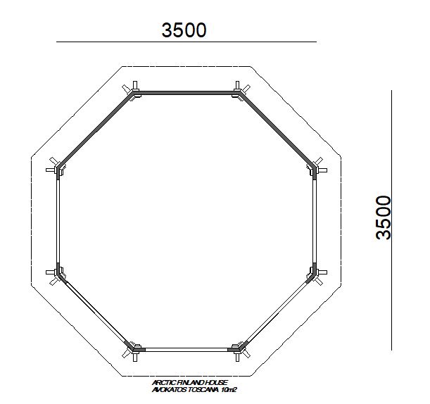 Capri & Toscana 10 m²