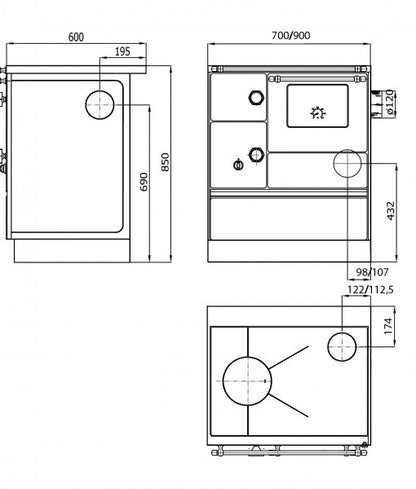 Wamsler Westminster K176F/A 70 puuliesi