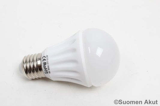 Ledxon 12v 9W E27 led valkoinen kupu60mm