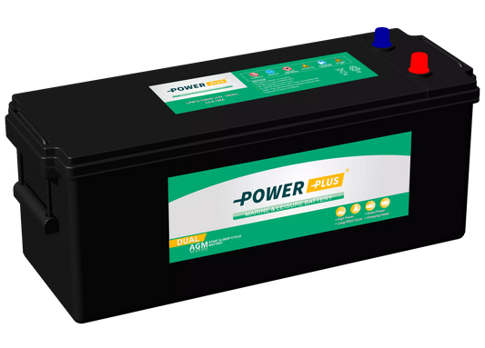 Power Plus Dual AGM LPM12-140HD12V140Ah