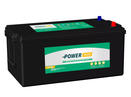 Power Plus Dual AGM LPM12-240HD12V 240Ah