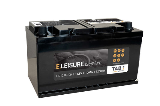 Tab HD12-100L Premium SOC akku 12,8V 100Ah 1280Wh