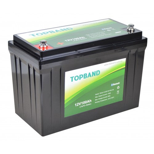 Topband TB12100B Li-ion akku 12,8V 100Ah