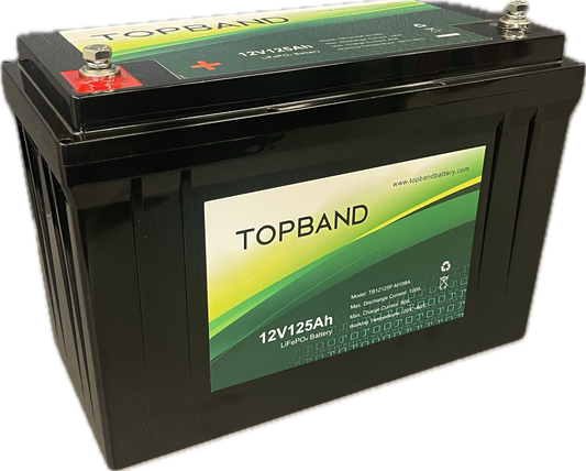 Topband TB12125 Li-ion akku 12,8V 125Ah