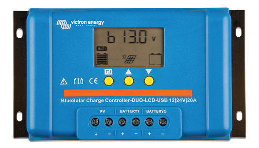 Victron BlueSolar PWM DUO-LCD&USB 20A