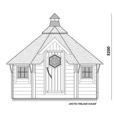 Arctic Grillikota 6,5 m²