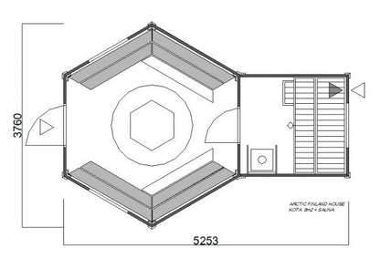 Grillikota 9 m² + sauna