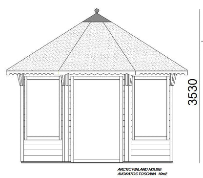 Capri & Toscana 10 m²