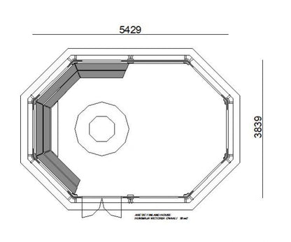 Huvimaja Victoria  18 m²